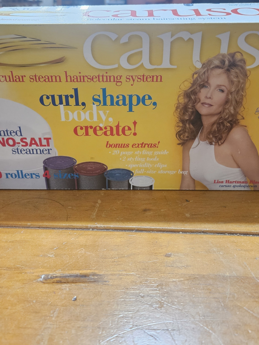 Caruso Vintage 1998  Molecular Steam Hair Setting System Not Tested 19 curlers